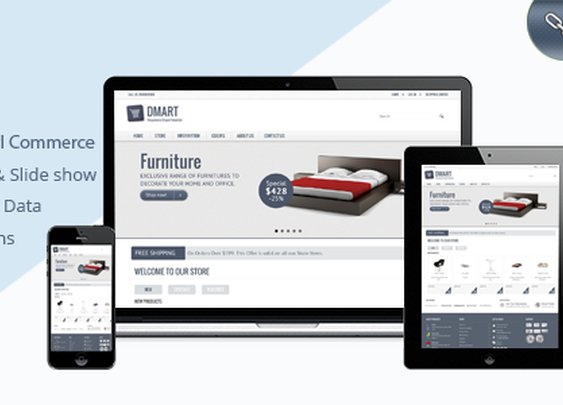 CMS Themes - Dmart - Clean and Responsive Drupal Commerce theme | ThemeForest