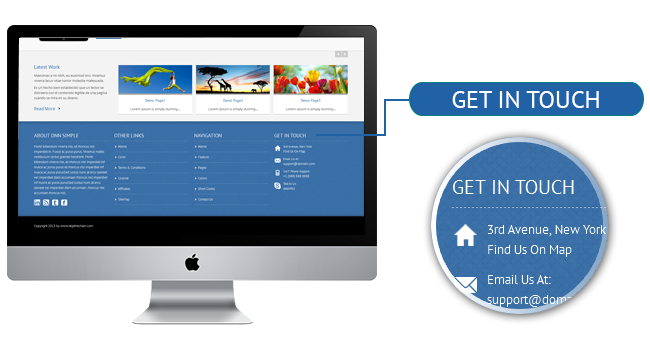 CMS Themes - DNN Simple - Responsive DotNetNuke theme | ThemeForest