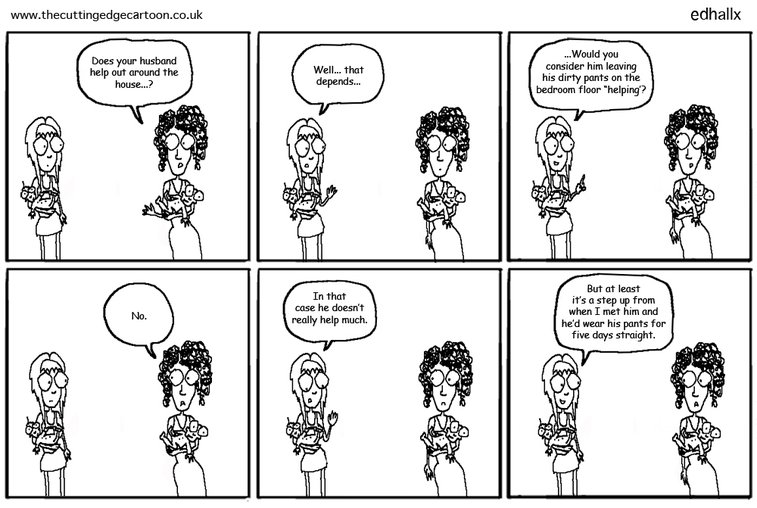 The helpful husband | The Cutting Edge