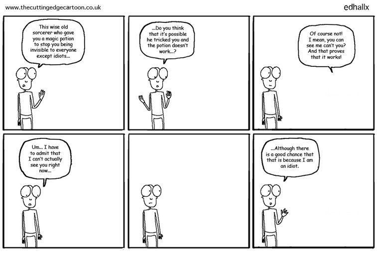 Suspicions of idiocy | The Cutting Edge