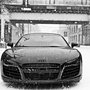 An Audi in it's playground