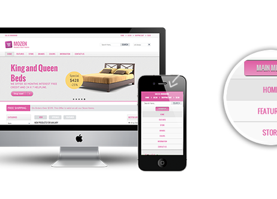 eCommerce - Mozen – Responsive Zencart Template | ThemeForest