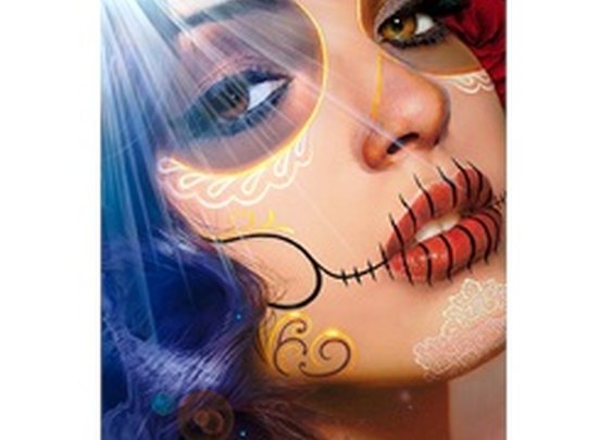 Into the Light by Daniel Esparza Day of the Dead Tattoo Fine Art Print