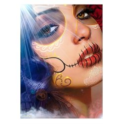 Into the Light by Daniel Esparza Day of the Dead Tattoo Fine Art Print
