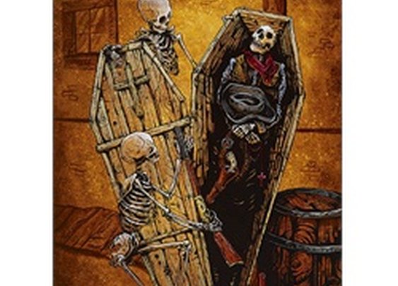 Revenge Should Have No Bounds by David Lozeau Western Canvas Art Print