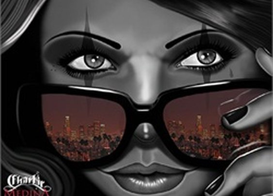 Welcome to California Charlie Medina LA Los Angeles Canvas Art Print