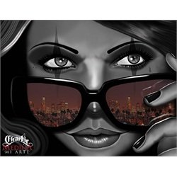 Welcome to California Charlie Medina LA Los Angeles Canvas Art Print