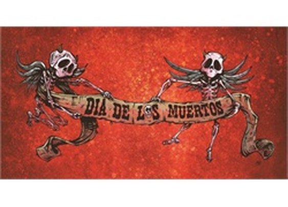 Dia De Los Muertos by David Lozeau Devil Angels Canvas Fine Art Print