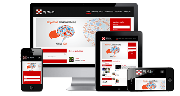 Responsive Jomsocial Template | Responsive Joomla Theme