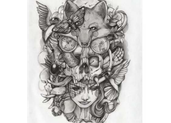 Night Terror by Amy Dowell Womans Nightmare Dream Canvas Art Print