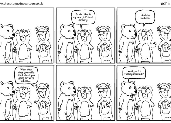 The affair bear | The Cutting Edge
