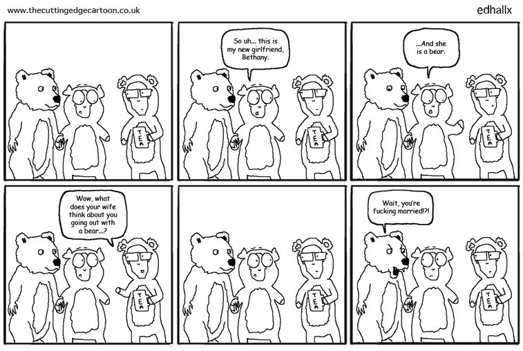 The affair bear | The Cutting Edge