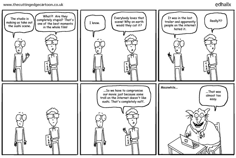 Response from the trailer | The Cutting Edge