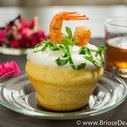 Appetizer Muffins with Shrimps