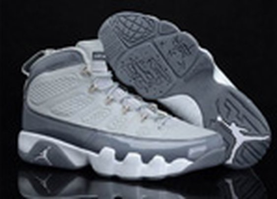Nike Air Jordan IX 9 Cool Grey Men's Shoes