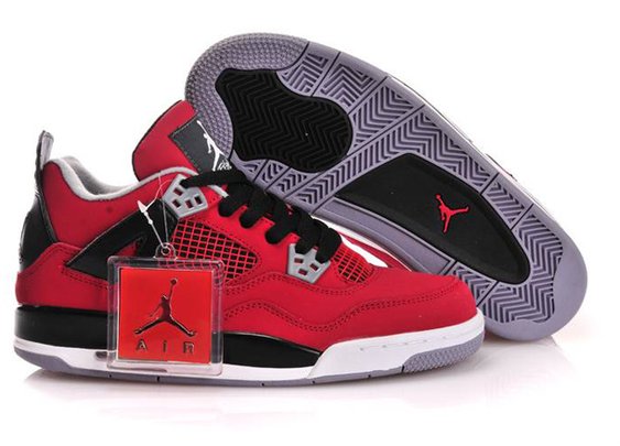 2013 Jordan IV GS Fire Red Nike Women's Size Shoes