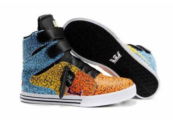 women blue yellow black orange supra tk society high shoes