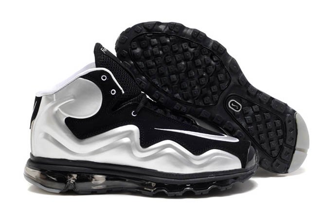 Nike Air Max Flyposite Metallic Silver Black/Anthracite Men Basketball Shoes