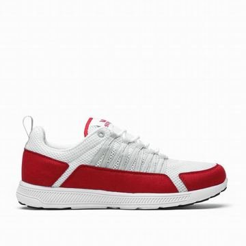 mens white red supra owen mesh shoes