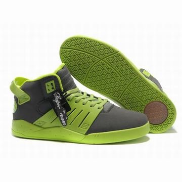 supra skytop iii grey green men mid shoes
