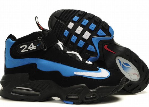 ken griffey jr shoes nike air max 1 black and blue mens