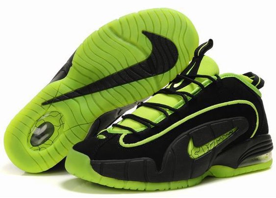 black and green nike penny hardaway 1 shoes