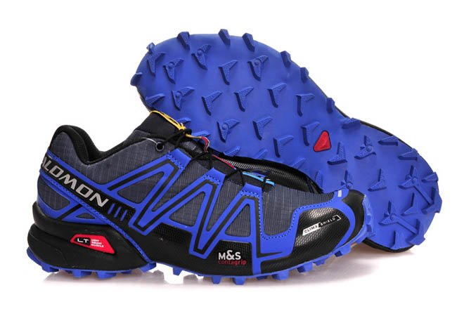 Salomon Speedcross 3 trail men shoes Outdoor Athletic Running Sports royal blue black grey