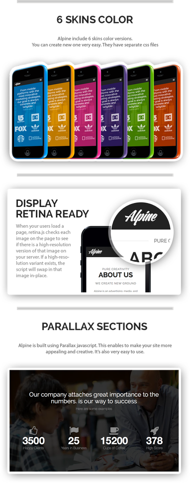 CMS Themes - Alpine - Responsive One Page Joomla Template | ThemeForest