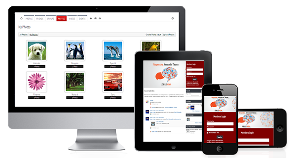 Responsive Jomsocial Template | Responsive Joomla Theme - mojoomla