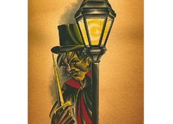 The Ripper by Charlie Coffin Jack the Serial Killer Canvas Art Print