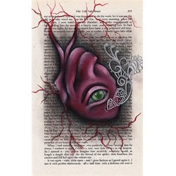 The Tell Tale Heart by Abril Andrade Edgar Allen Poe Canvas Art Print