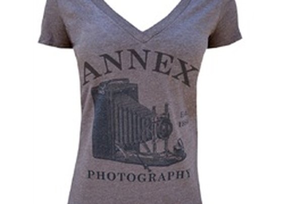 Women's Photography by Annex Clothing Retro Antique Camera Steampunk T-Shirt