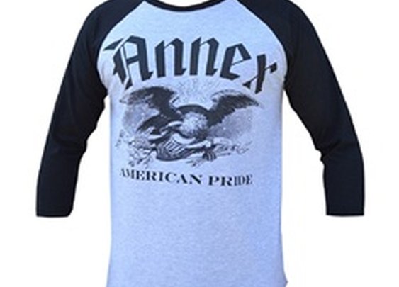 Men's American Pride by Annex United States Bald Eagle Raglan T Shirt