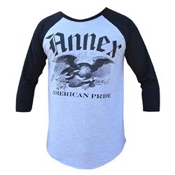Men's American Pride by Annex United States Bald Eagle Raglan T Shirt