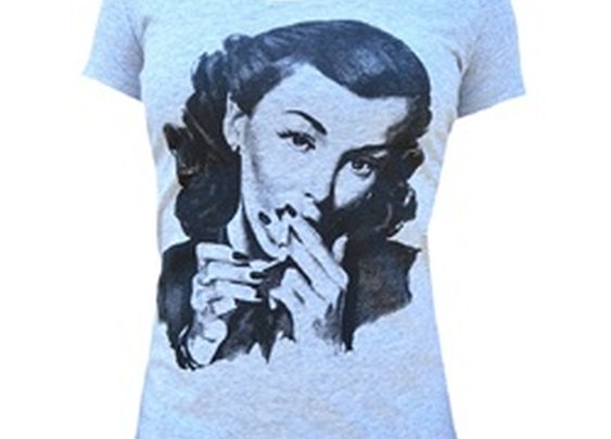 Women's Fine Tobacco by Annex Clothing Retro Smoking Housewife T Shirt