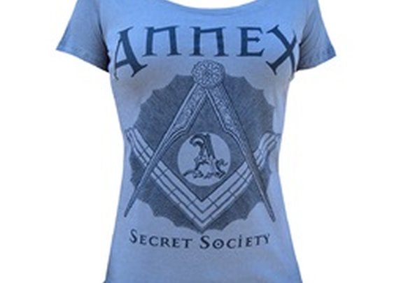 Women's Secret Society by Annex Freemasons Masonic Mason Scoop T Shirt