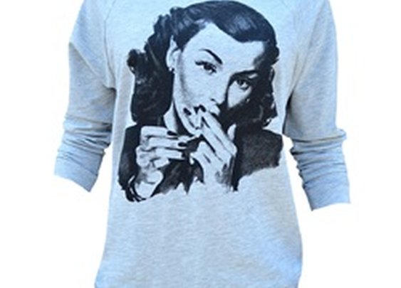 Women's Fine Tobacco by Annex Clothing Unfinished Oversized Sweatshirt