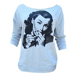 Women's Fine Tobacco by Annex Clothing Unfinished Oversized Sweatshirt