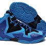 Nike King Lebron XI (11) With Royal Blue & Black Sports Sneakers