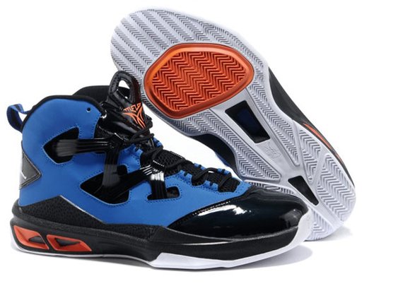 Mens Game Royal/White - Black/Team Orange Jordans Melo M9 Nike Basketball Shoes
