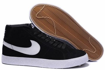Nike Blazers SB Black Light Graphite Skate Shoes Men Size