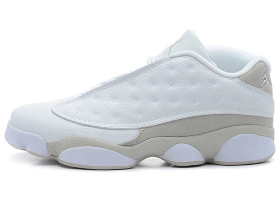 Air Jordan Low Shoes Retro XIII(13) Nike Brand:Grey and White - Mens Size - nbsneaker.com