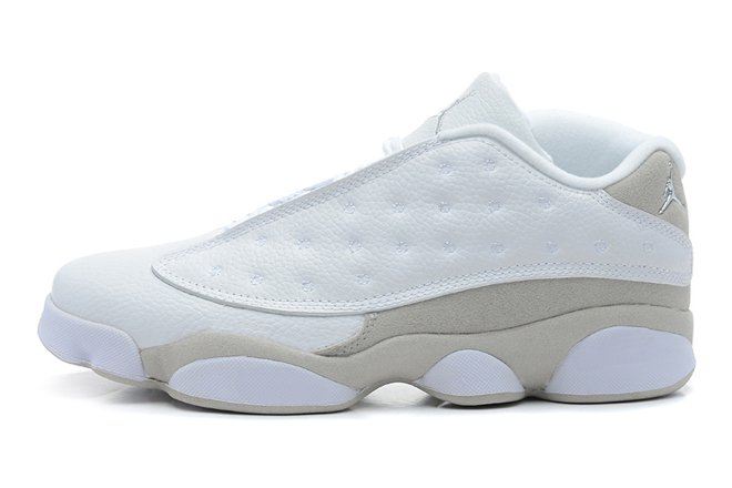 Air Jordan Low Shoes Retro XIII(13) Nike Brand:Grey and White - Mens Size - nbsneaker.com