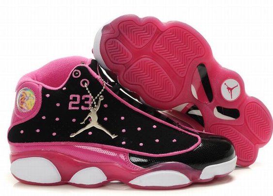 Brand New Jordan Retro Jordan 13 (Womens) Black & Pink - Basketball Shoes -  $91.39 - marsretro.com