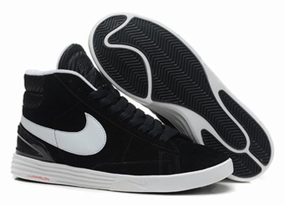 Nike Lunar Blazer Black White Casual Shoes
