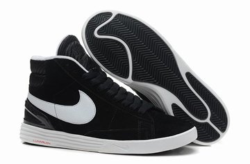 Nike Lunar Blazer Black White Casual Shoes