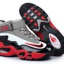 Nike Air Max Ken Griffey JR 1 New Design Pure Platinum/Black & Cool Grey & Pimento (Mens) Basketball Shoes