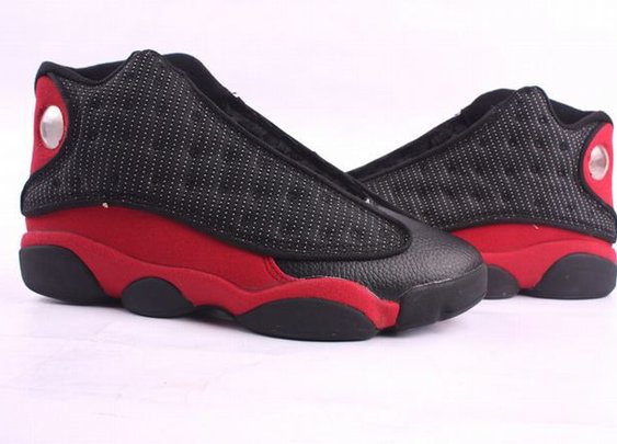 Mens Air Jordan 13 Retro:Black And Red Nike Sneakers -  Air Jordan 13 Mens