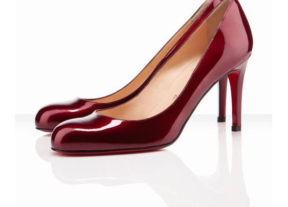 Christian Louboutin Simple 85mm Leather Pumps Red