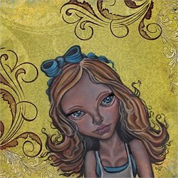 Ask Alice by Matt Griffith Creepy Wonderland Tattoo Giclee Art Print